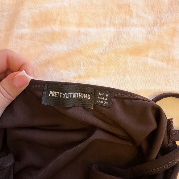 PLT Brown Midi Dress - Picture 4 of 4